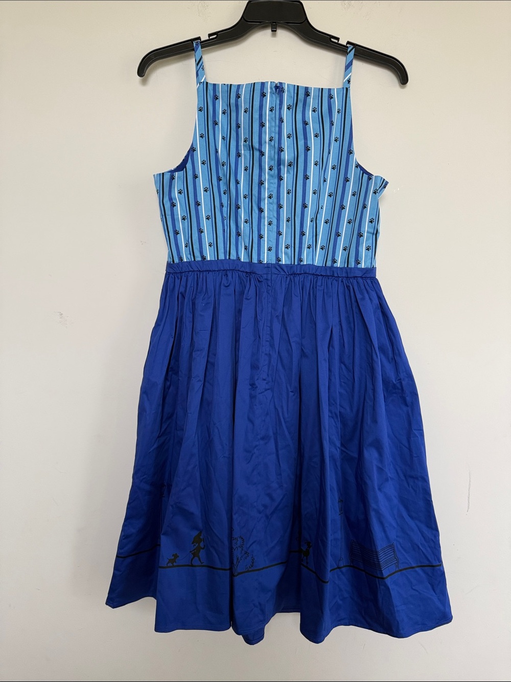 The Dress Shop Disney Blue Striped Bodice Dalmatian Print Dress - Picture 4 of 8